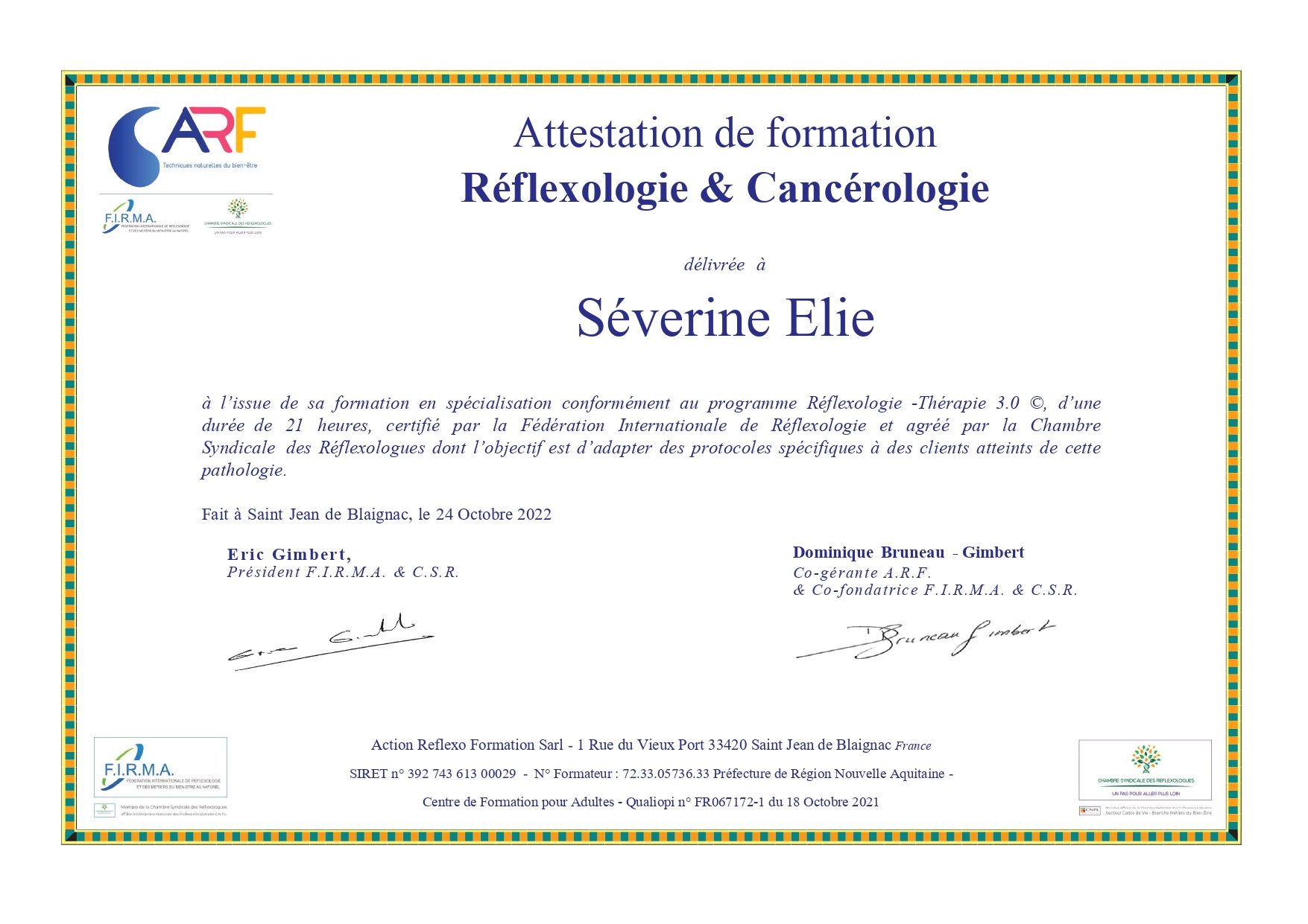 certificat spécialisation cancer